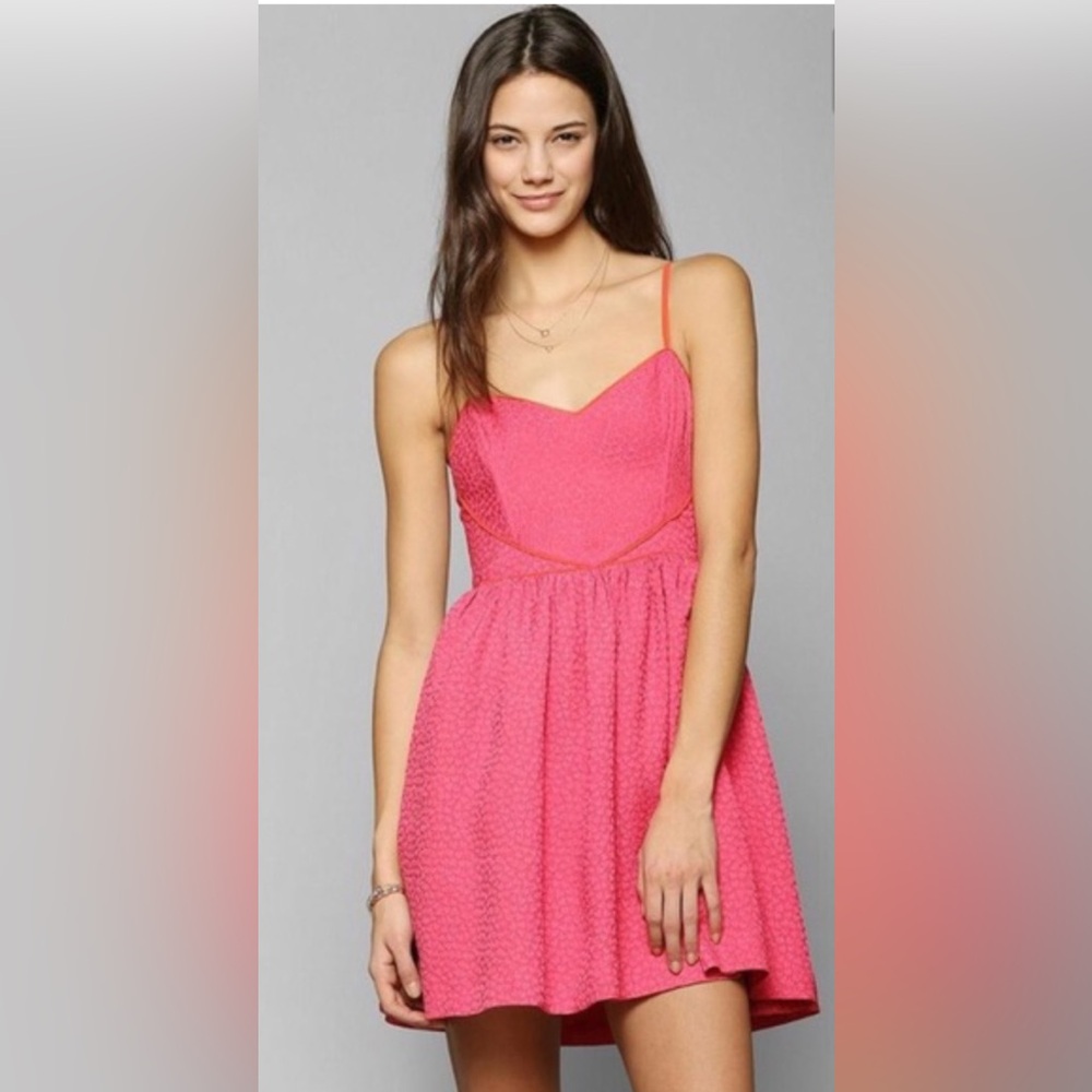 Urban Outfitters Cooperative Queen of Hearts Sweetheart Sundress.-Size Small